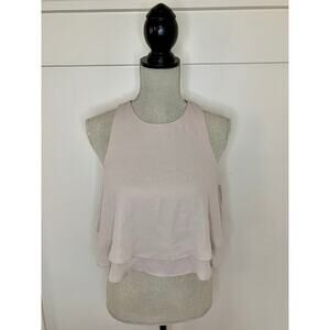 Show Me Your Mumu King Crop Top in Ring Crisp Size XXS Sleeveless Lined Party